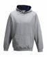 Heather Grey/French Navy